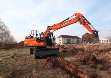 Escavatori gommati Doosan DX 140 W