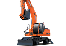 Escavatori gommati Doosan DX210W