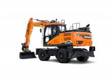 Escavatori gommati Doosan DX160W-7