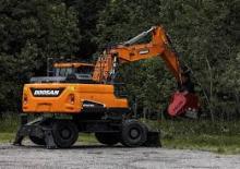 Escavatori gommati Doosan DX210W-5B