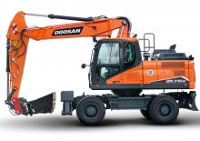 Escavatori gommati Doosan DX210W-7