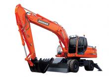 Escavatori gommati Doosan DX210WA
