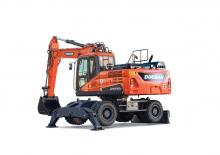 Escavatori gommati Doosan DX210WE-5