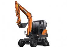 Escavatori gommati Doosan DX55W