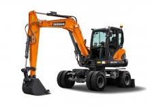 Escavatori gommati Doosan DX57W-7