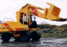Escavatori gommati BRØYT ED 800 W