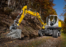 Escavatori gommati Wacker Neuson EW 100