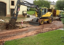 Escavatori gommati Volvo EW160C