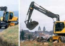 Escavatori gommati Volvo EW180B