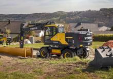 Escavatori gommati Volvo EW180E