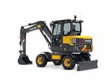 Escavatori gommati Volvo EW60E 