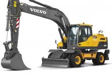 Escavatori gommati Volvo EW205D