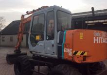 Escavatori gommati Hitachi EX 60 WD