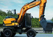 Escavatori gommati Hyundai HW140