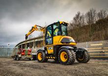 Escavatori gommati JCB Hydradig 110W