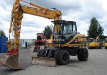 Escavatori gommati JCB JS 130 W
