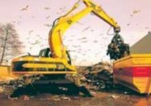 Escavatori gommati JCB JS 150 W