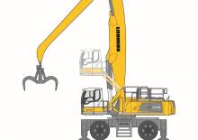 Movimentatori di materiali Liebherr LH 110 M Industry Litronic