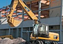 Escavatori gommati Caterpillar M316D