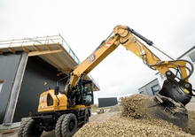 Escavatori gommati Caterpillar M317