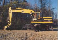 Escavatori gommati Caterpillar M318
