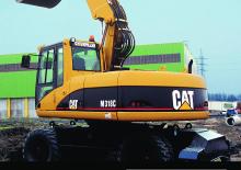 Escavatori gommati Caterpillar M318C