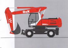 Escavatori gommati O&K MH 6.6