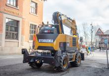 Escavatori gommati Hydrema MX 16 G