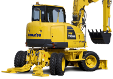 Escavatori gommati Komatsu PW118MR-8