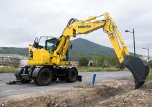 Escavatori gommati Komatsu PW118MR-11