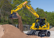 Escavatori gommati Komatsu PW158-11E0