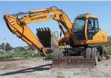 Escavatori gommati Hyundai R 130 W 3