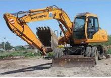 Escavatori gommati Hyundai R 130 WM