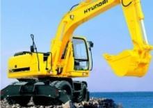 Escavatori gommati Hyundai R 170 W 3