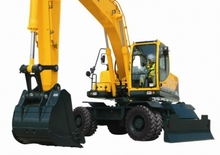Escavatori gommati Hyundai R 210 W 9