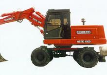 Escavatori gommati Renders RDTE 1500