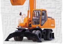 Escavatori gommati Doosan Solar 200 W-V