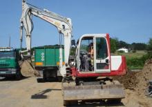Escavatori gommati Takeuchi TB 070 W