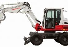 Escavatori gommati Takeuchi TB 295W
