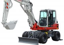 Escavatori gommati Takeuchi TB 395W