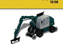 Escavatori gommati Gallmac TG 19 R