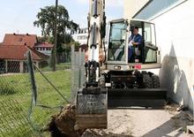 Escavatori gommati Terex TW 110