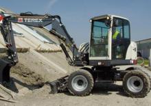 Escavatori gommati Terex TW 70