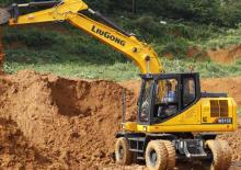 Escavatori gommati Liugong W915E