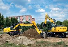 Escavatori gommati New Holland WE 170 Compact
