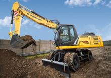 Escavatori gommati New Holland WE210B pro