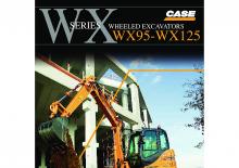 Escavatori gommati Case WX95