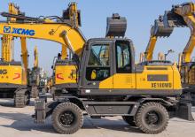 Escavatori gommati XCMG XE180WD