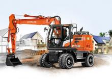 Escavatori gommati Hitachi ZX155W-7
