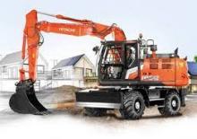 Escavatori gommati Hitachi ZX180W-7